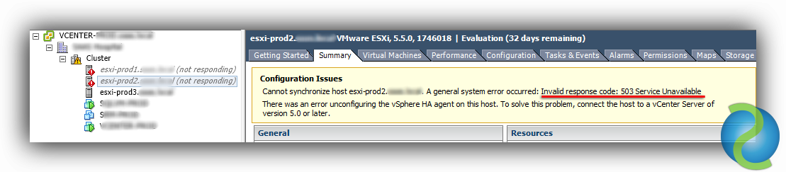 Problema al activar el adaptador iSCSI de un Host ESXi 5.5 Update 1